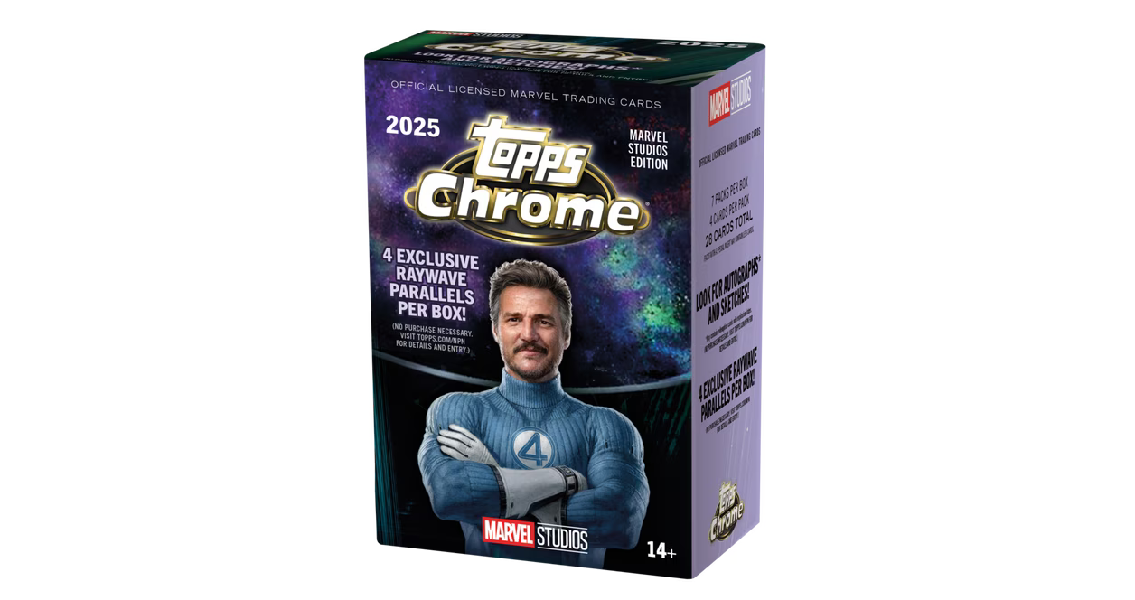 2024-2025 Topps Marvel Studios Chrome Blaster Box