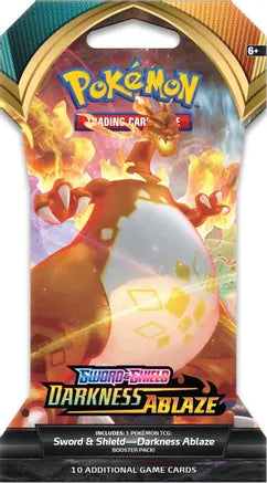 Pokemon Darkness Ablaze Sleeved Booster Pack - SWSH03: Darkness Ablaze (SWSH03)