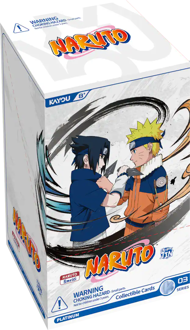 Kayou - Naruto-Smriti Collectible Cards-Chapter Jin 3 Box (12 Packs)