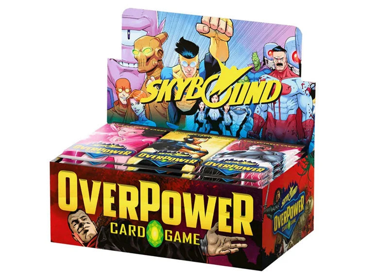 OVERPOWER TCG: SKYBOUND: INVINCIBLE AND THE WALKING DEAD: BOOSTER BOX (36CT DISPLAY)