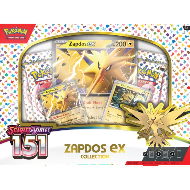 pokemon 151 card list scarlet and violet Pokemon 151 Collection Zapdos ex