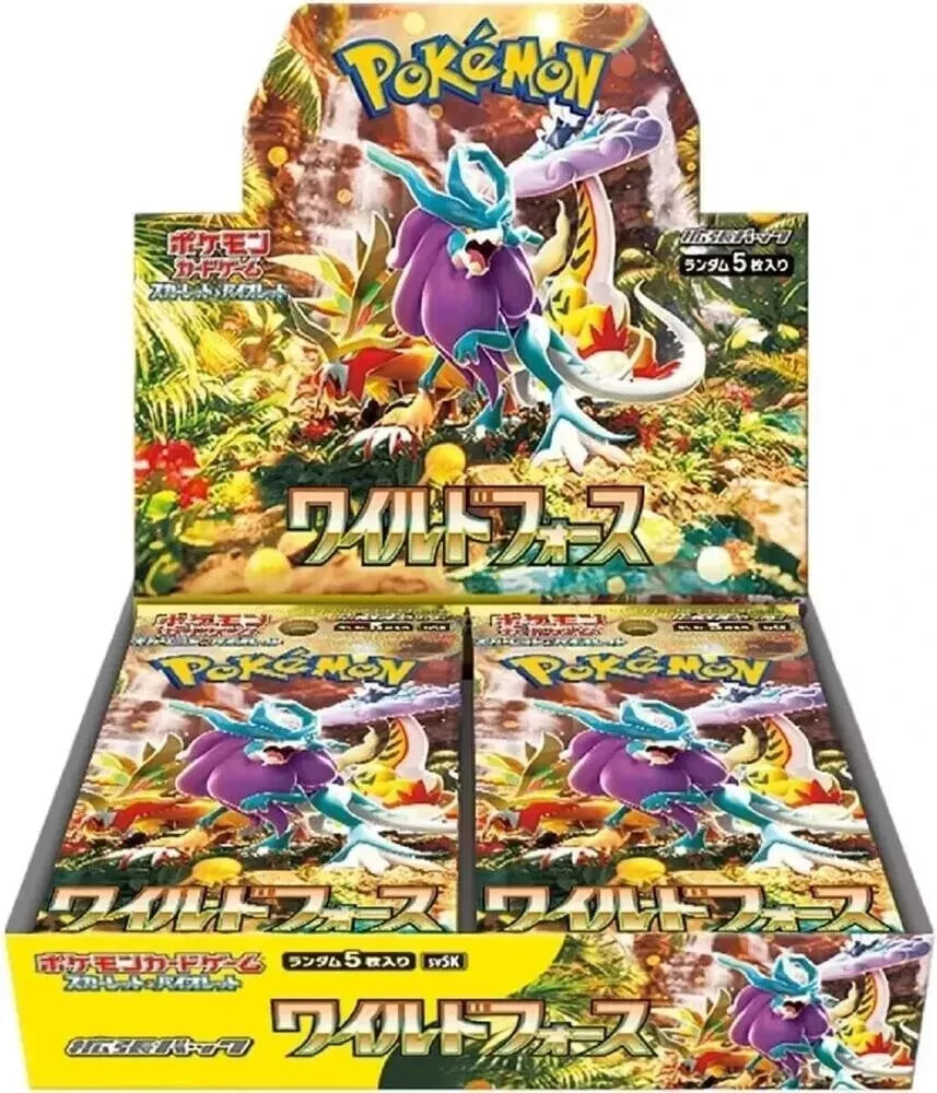 Pokemon Wild Force sv5K Booster Box Japanese