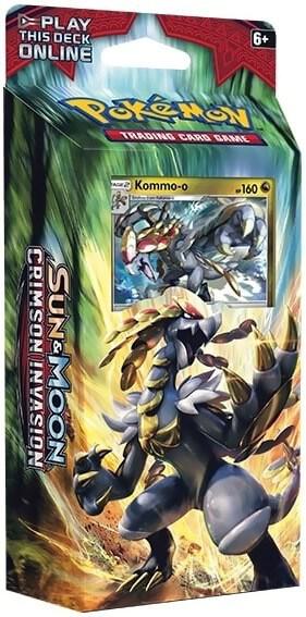 Crimson Invasion Theme Deck - "Clanging Thunder" [Kommo-o] - SM - Crimson Invasion (SM04)