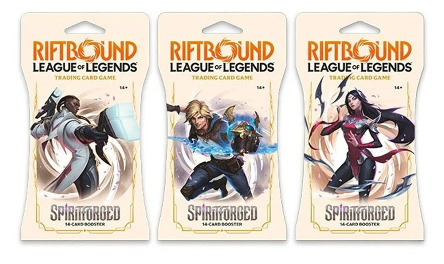 RiftBound Spiritforged - Sleeved Booster Pack - Spiritforged (SPF)