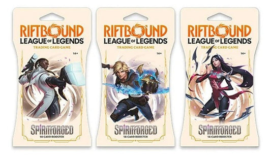 RiftBound Spiritforged - Sleeved Booster Pack - Spiritforged (SPF)