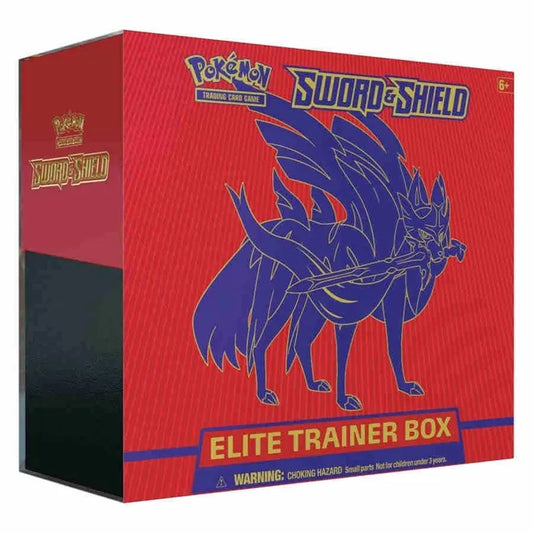 Pokemon Sword & Shield Elite Trainer Box [Zacian] - SWSH01: Sword & Shield Base Set (SWSH01)