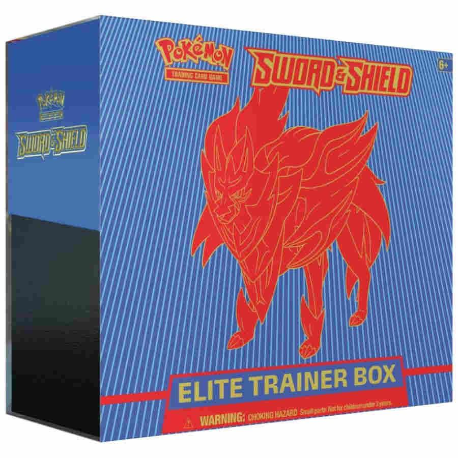 Sword & Shield Elite Trainer Box [Zamazenta] - SWSH01: