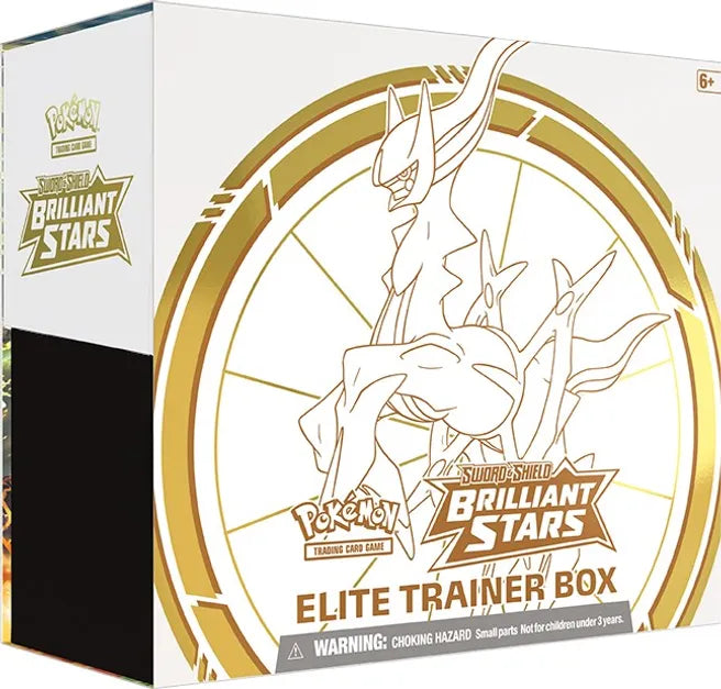 Pokemon Brilliant Stars Elite Trainer Box - SWSH09: Brilliant Stars (SWSH09)