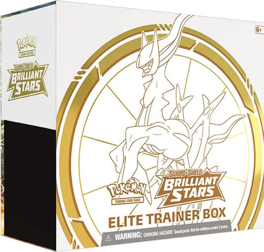 Pokemon Brilliant Stars Elite Trainer Box - SWSH09: Brilliant Stars (SWSH09)