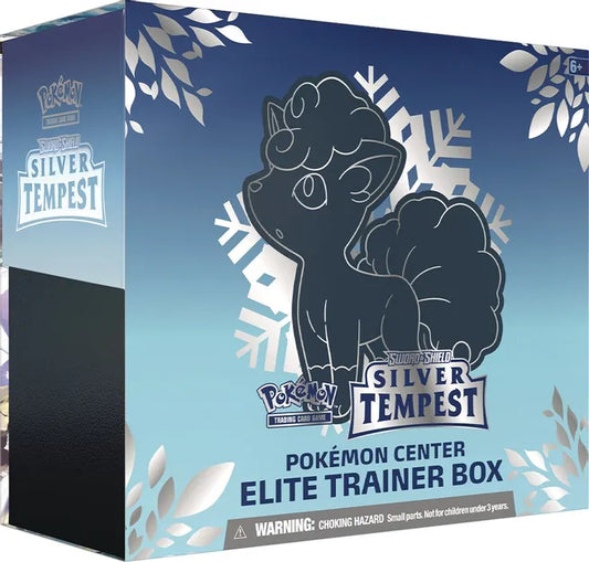 Silver Pokemon Tempest Pokemon Center Elite Trainer Box (Exclusive) - SWSH12: Silver Tempest (SWSH12)