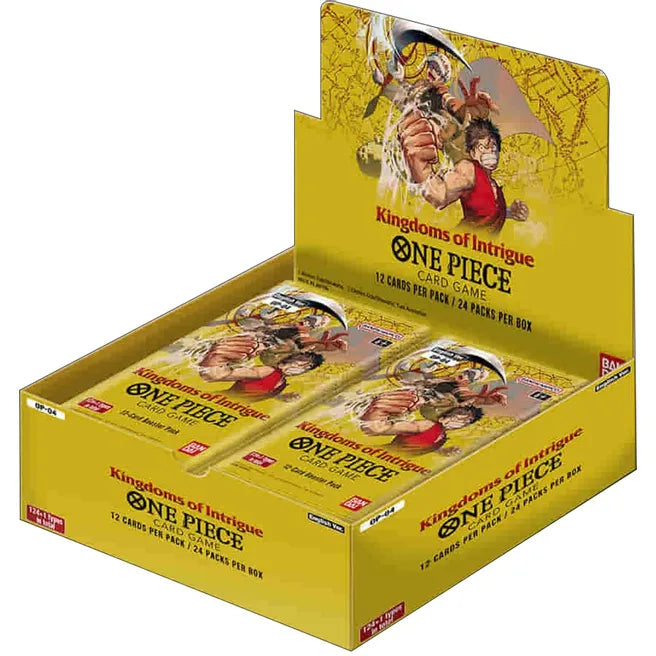 One Piece Kingdoms of Intrigue - Booster Box - Kingdoms of Intrigue (OP04)