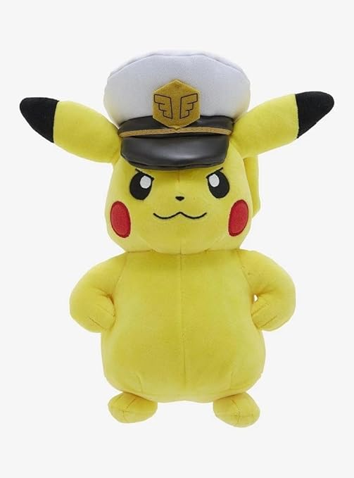 Captain Pikachu Plush