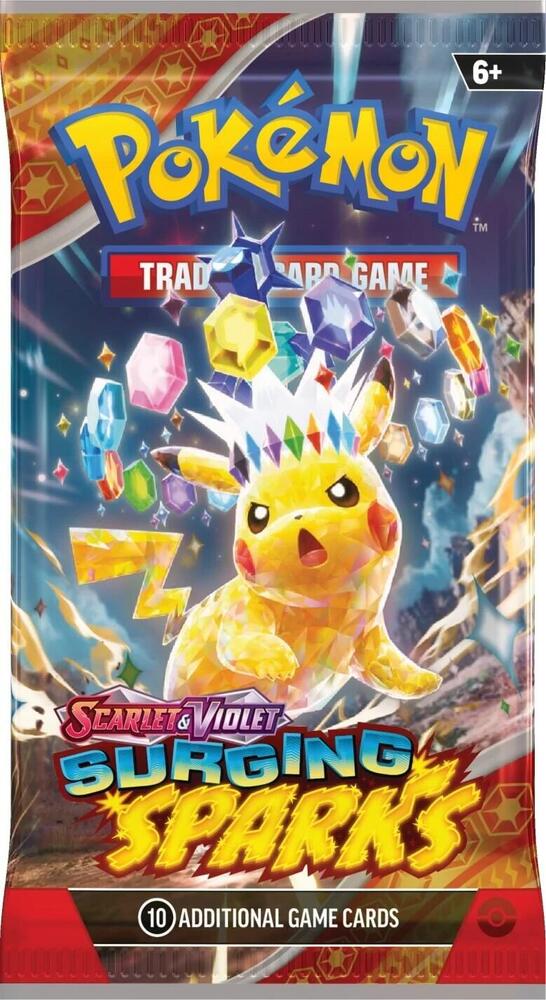 Surging Sparks Loose Booster Pack - SV08: Surging Sparks (SV08)