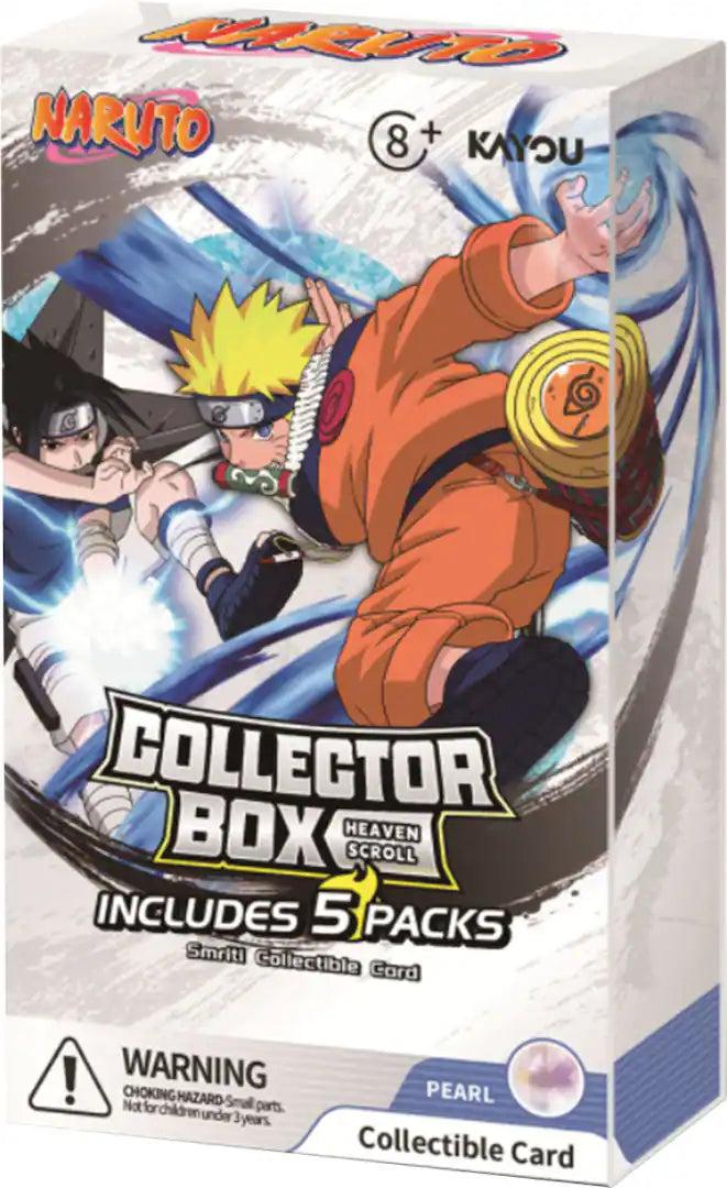 Kayou Naruto Smriti Collectible Card - Heaven Scroll Collector Box (5-Packs)