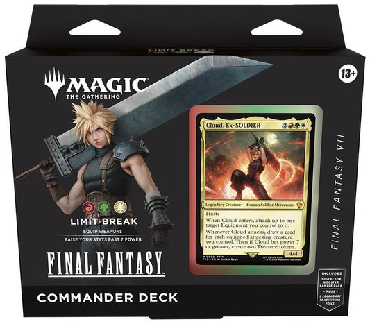 CLOUD, EX- SOLDIER FINAL FANTASY Commander Deck - FINAL FANTASY VII Limit Break
