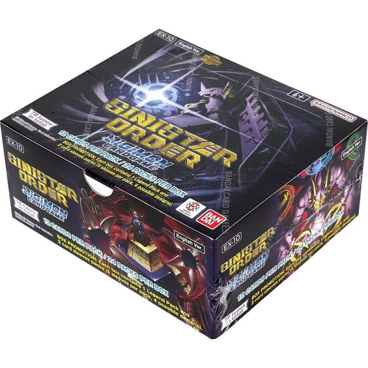 Digimon TCG: Sinister Order Booster Display