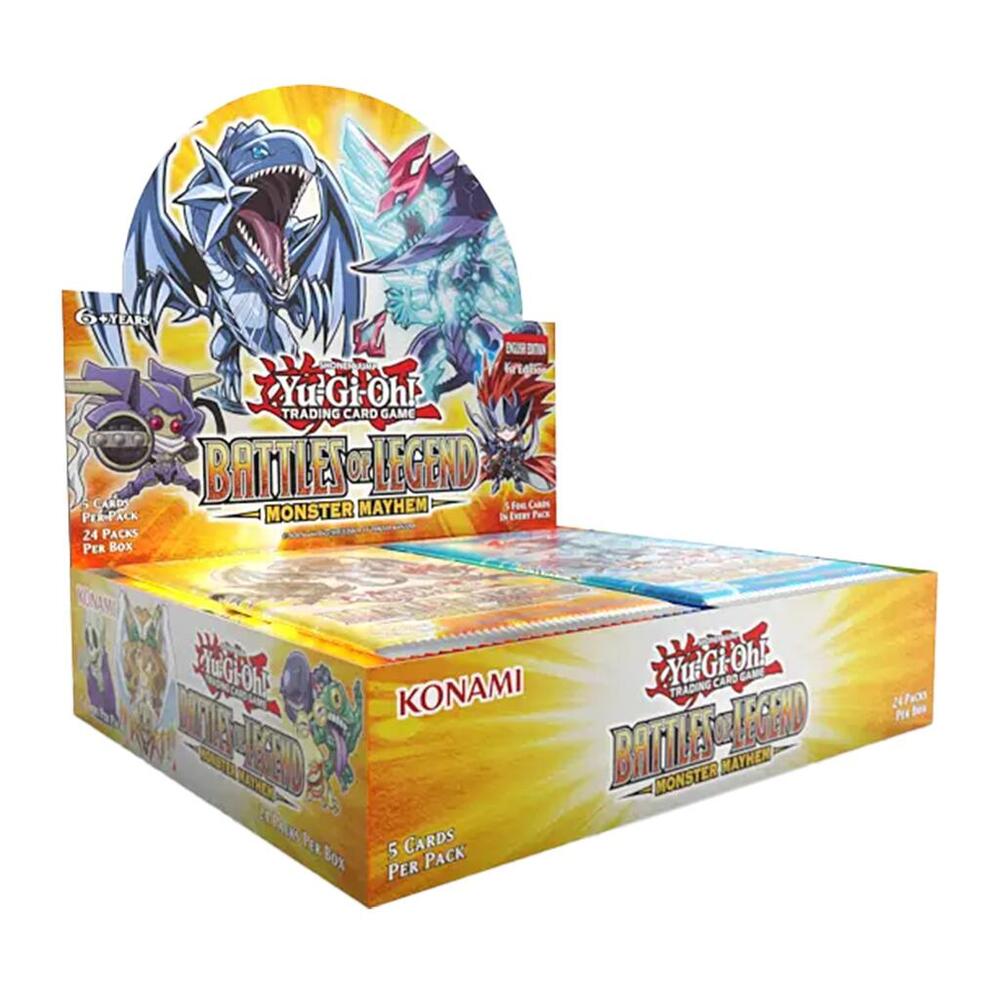 YuGiOh Battles of Legend: Monster Mayhem Booster Box [1st Edition]
