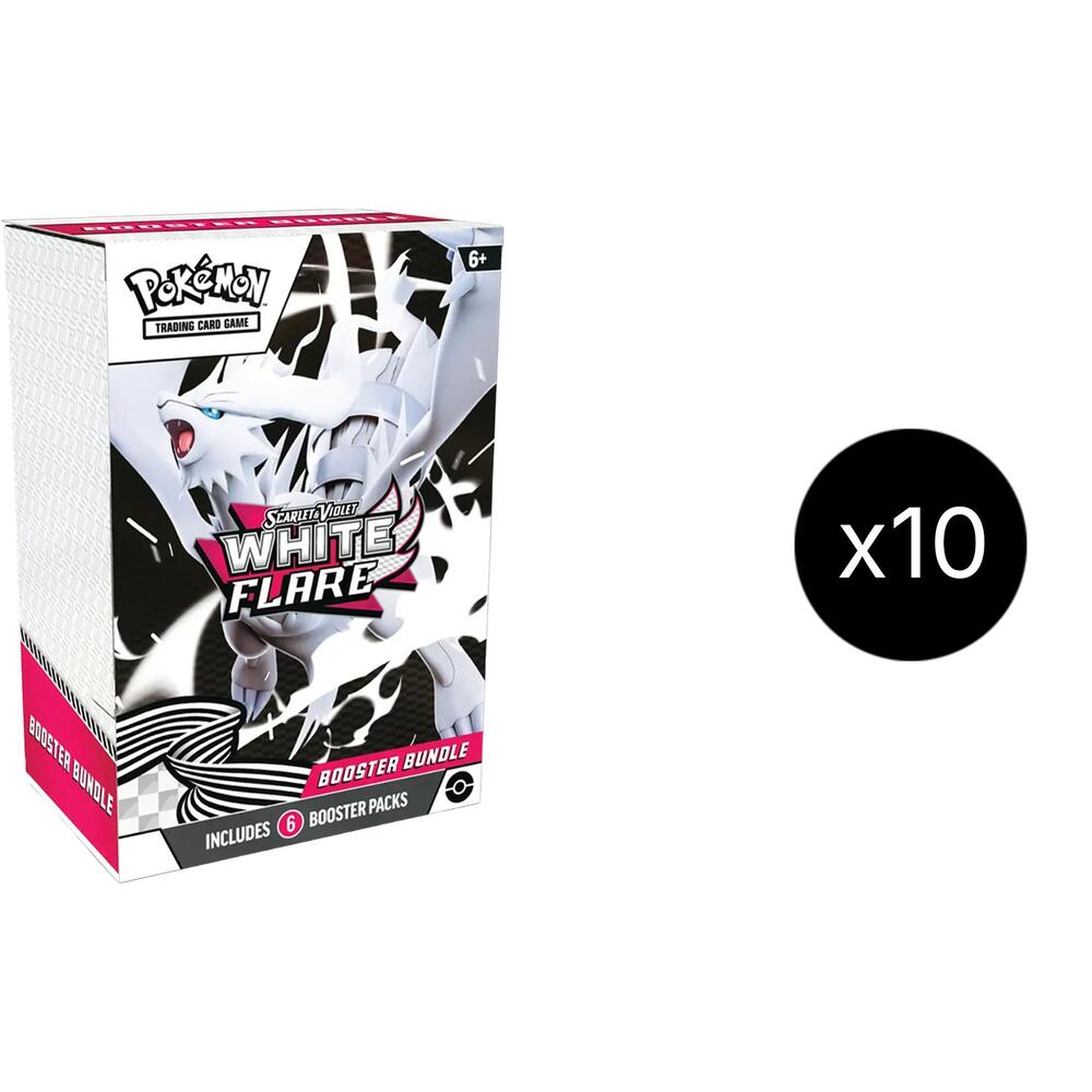 White Flare Booster Bundle Display - SV: White Flare (WHT) (SEALED)