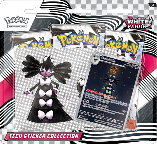 White Flare Tech Sticker Collection - SV: White Flare (WHT)