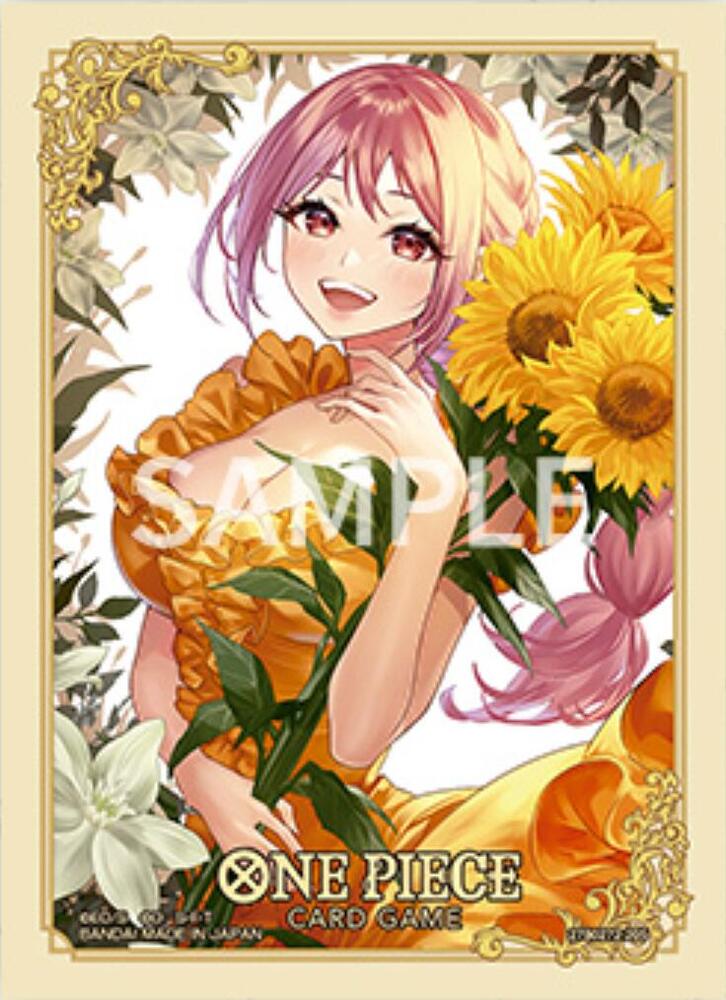 One Piece Card Game Official Sleeves: TCG+ Store Edition Vol. 4 - Rebecca (70-Pack) - Bandai Card Sleeves