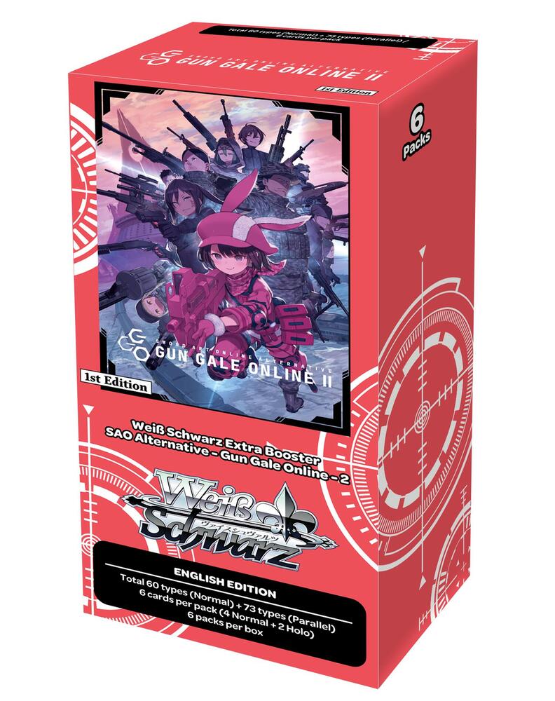SAO Alternative-Gun Gale Online-2 Premium Booster Box - SAO Alternative–Gun Gale Online–2 Premium Booster (GGO)