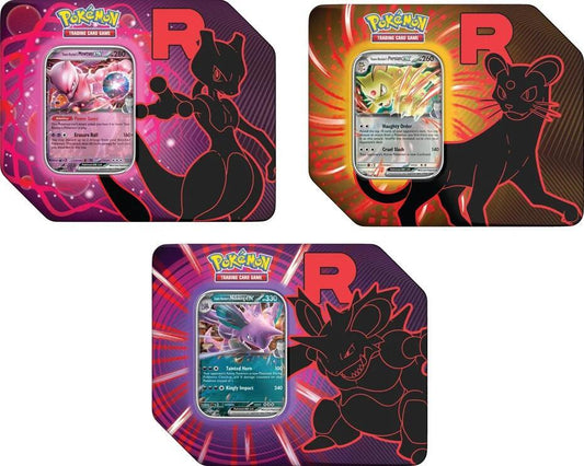 Team Rocket Tin DESTINED RIVALS