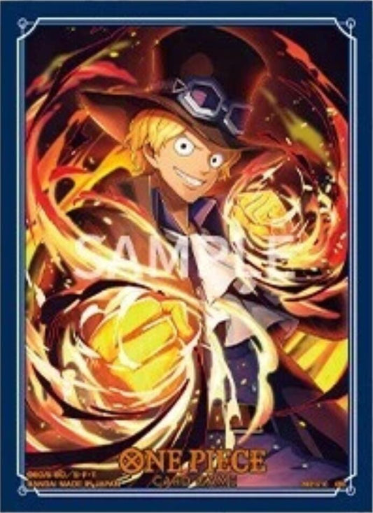One Piece Card Game Official Sleeves: Assortment 12 - Sabo (70-Pack) - Bandai Card Sleeves