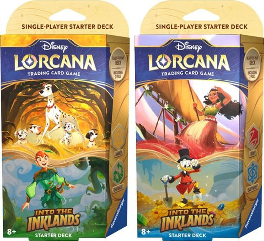 Disney Lorcana: Into the Inklands - Starter Deck - Styles May Vary