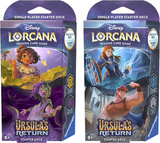 Lorcana - Disney Lorcana: Ursula’s Return - Starter Deck - Styles May Vary