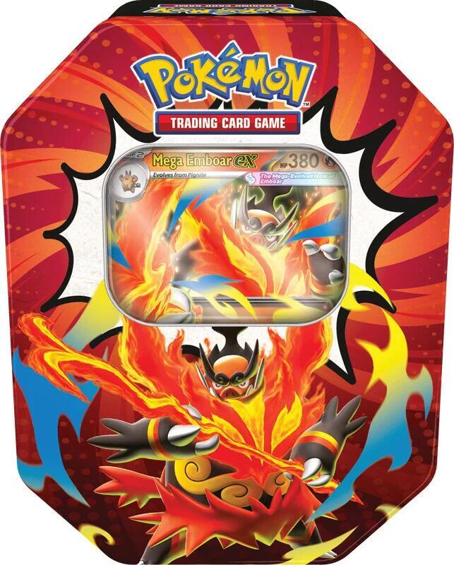 Ascended Heroes Tin [Mega Emboar ex] - ME: Ascended Heroes (ASC)