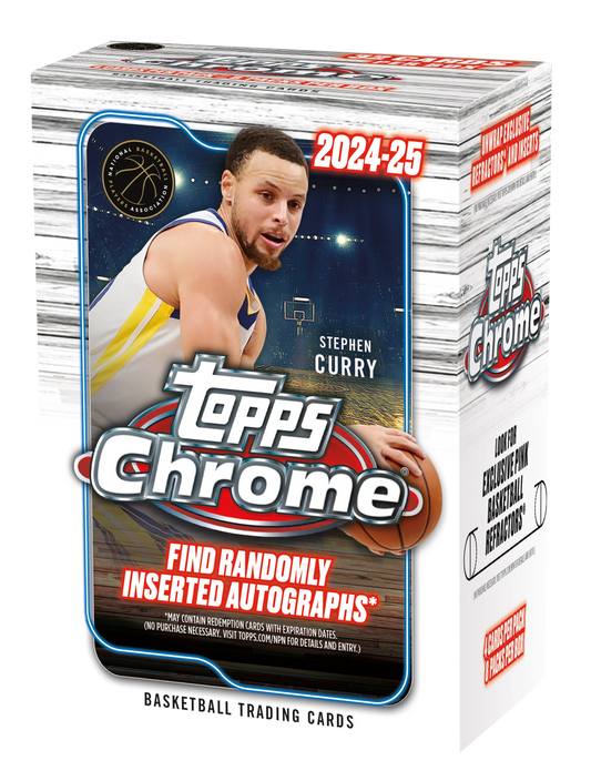 2024/25 Topps Chrome Basketball Blaster