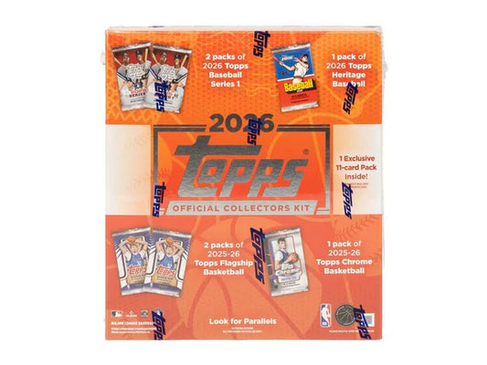 2026 Topps MLB x NBA Official Collector Kit Box