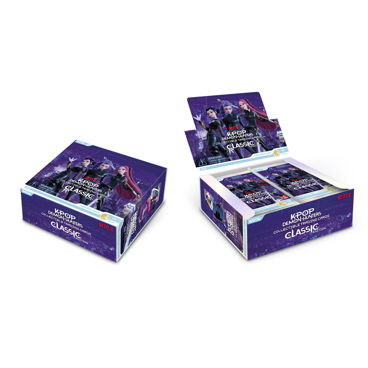 K-Pop Demon Hunters World Tour Classic Edition Series 1 Collectible Trading Card Display