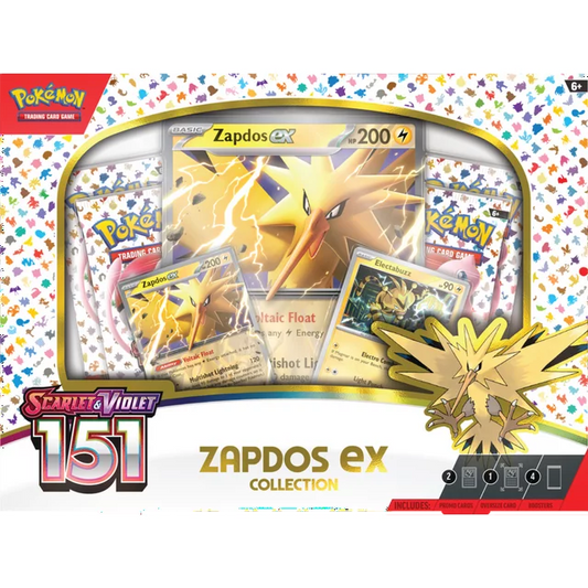 Pokemon 151 Collection Zapdos ex - SV: Scarlet and Violet 151 (MEW)