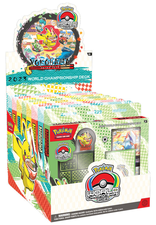 Pokemon 2023 World Championship 8-Deck Display