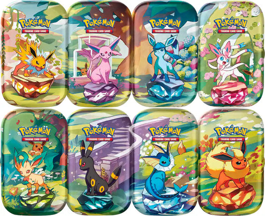 Prismatic Evolutions Mini Tin Assorted Random
