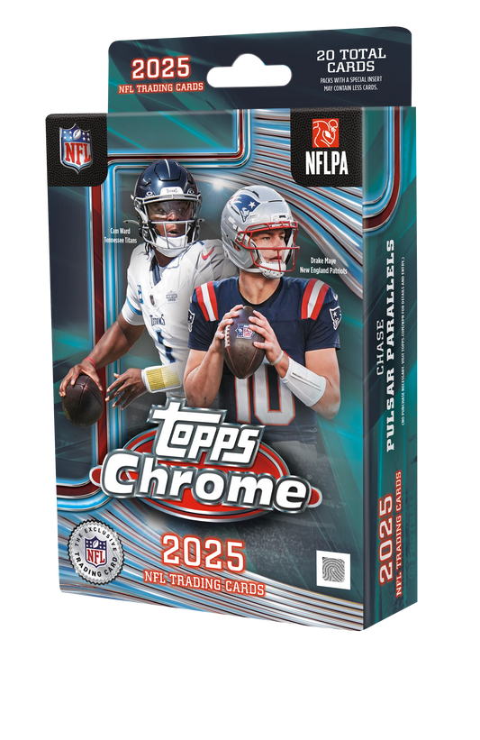 2025 Topps Chrome® Football - Hanger Box