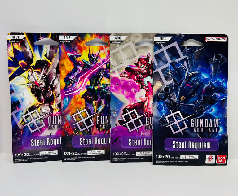 Steel Requiem Sleeved Booster Pack - Steel Requiem (GD03)
