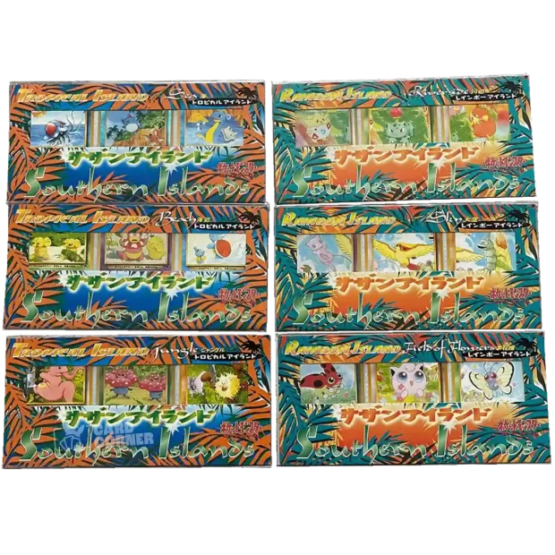 Pokemon Japanese Southern Islands Tropical Island Jungle