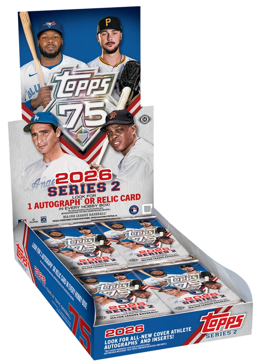 2026 TOPPS SERIES 2 BASEBALL HOBBY BOX