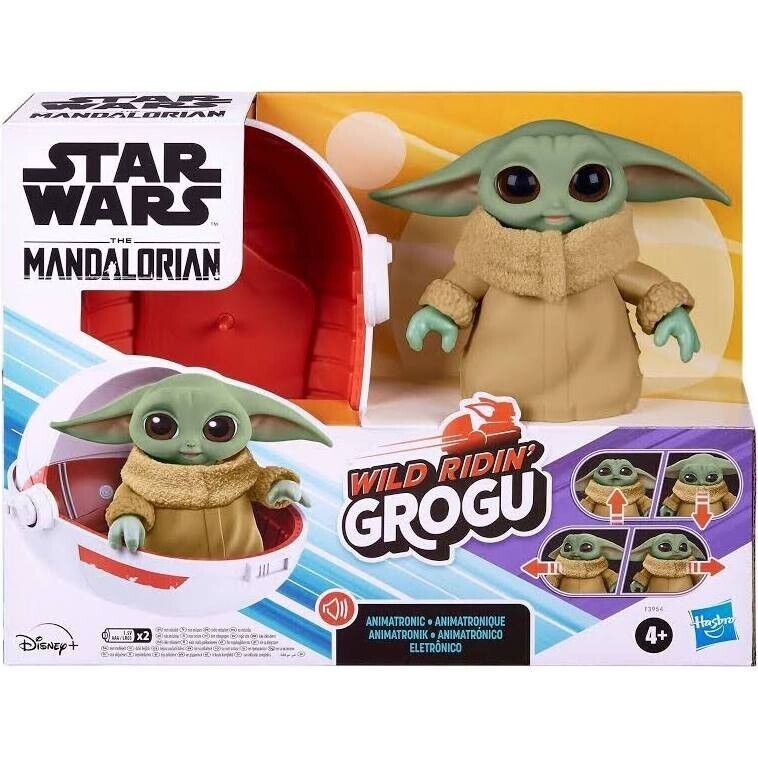 Star Wars - Wild Riding Grogu, The Mandalorian Toy