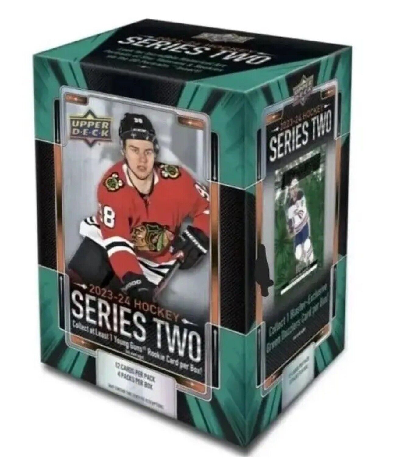 2023-24 NHL UPPER DECK SERIES 2 Factory Sealed Blaster Box Young Guns