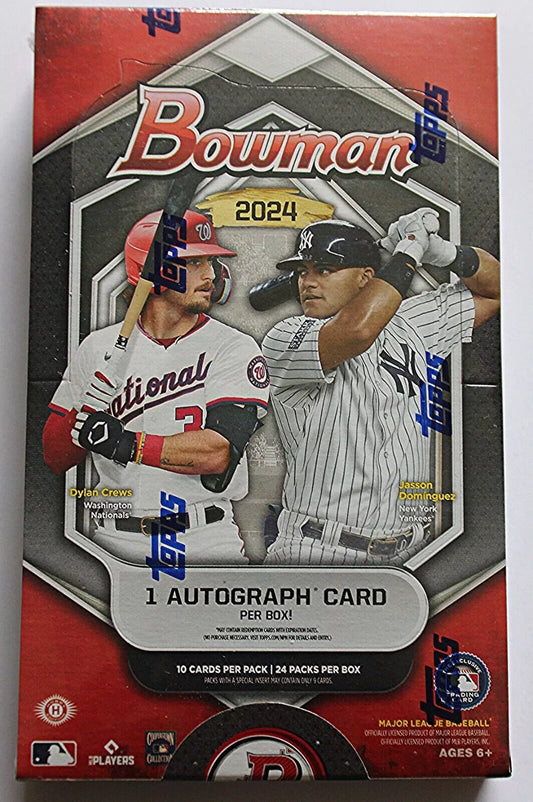 2024 Bowman Baseball Factory Sealed Hobby Box