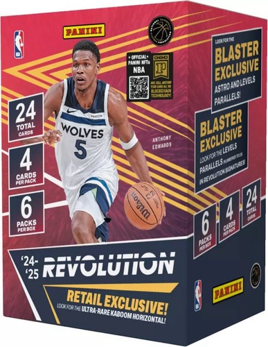 2024-25 Panini Revolution NBA Basketball Factory Sealed Blaster Box