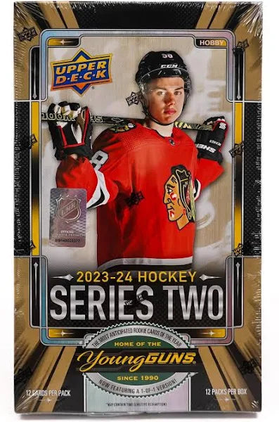 2023-24 Upper Deck Series Two 2 Hockey NHL Hobby Box